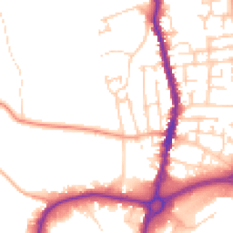 Daytime road noise heatmap for S62 6PB