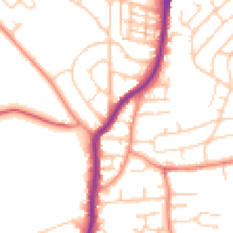 Daytime road noise heatmap for S62 7AS