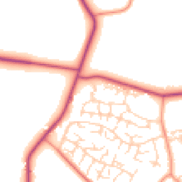 Daytime road noise heatmap for S62 7BF