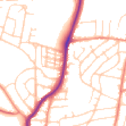 Daytime road noise heatmap for S62 7HE