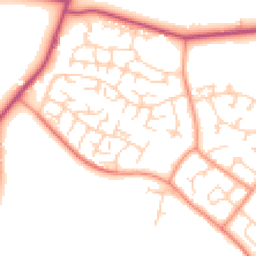 Daytime road noise heatmap for S62 7NG