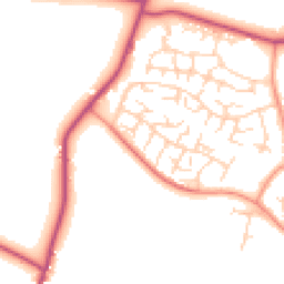 Daytime road noise heatmap for S62 7NH