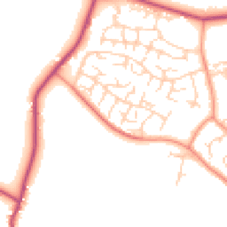 Daytime road noise heatmap for S62 7NJ