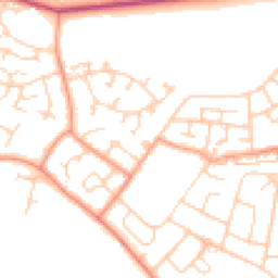 Daytime road noise heatmap for S62 7PL