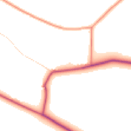 Daytime road noise heatmap for S62 7SA