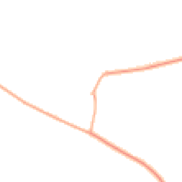 Night-time road noise heatmap for S62 7ST