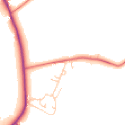 Daytime road noise heatmap for S62 7UD