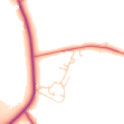 Daytime road noise heatmap for S62 7UG