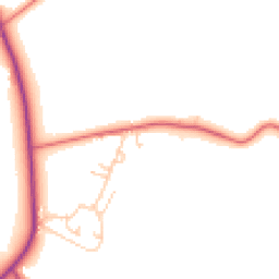 Daytime road noise heatmap for S62 7UT