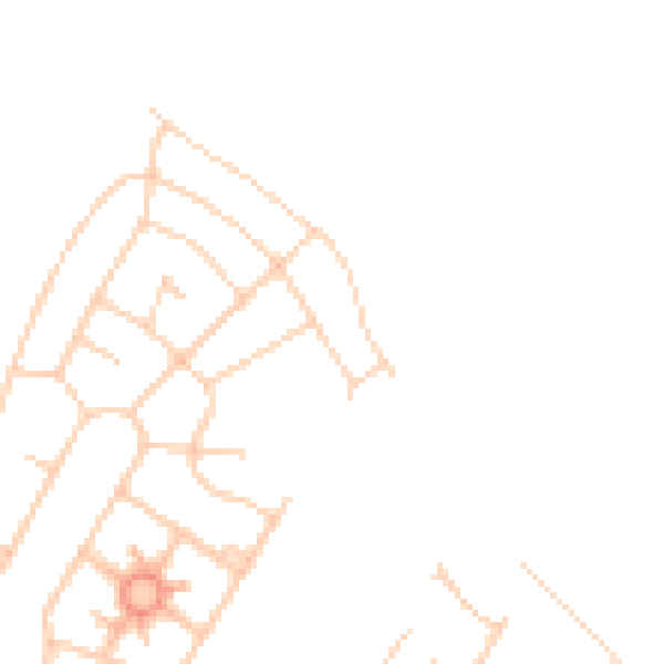 Daytime road noise heatmap for S63 0HU