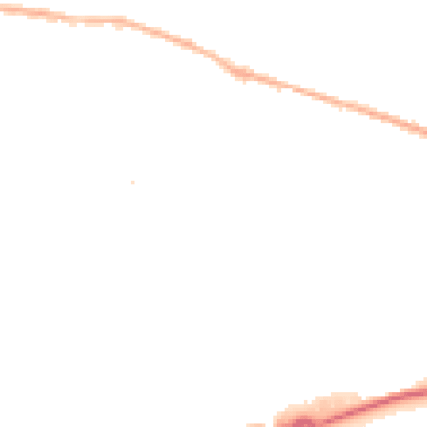 Night-time road noise heatmap for S63 0SP