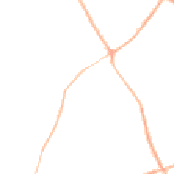 Night-time road noise heatmap for S63 6BN