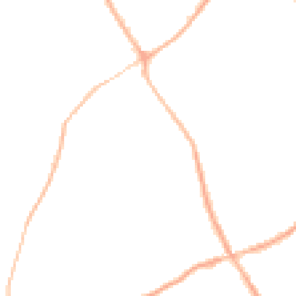 Night-time road noise heatmap for S63 6DA