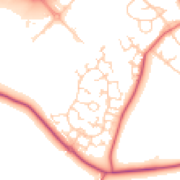 Daytime road noise heatmap for S63 6EY