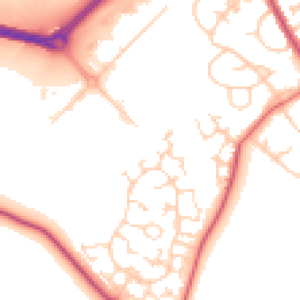 Daytime road noise heatmap for S63 6FD