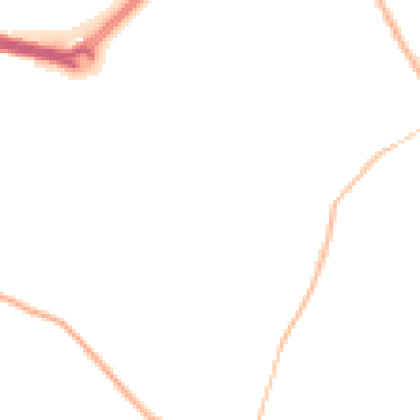 Night-time road noise heatmap for S63 6FD