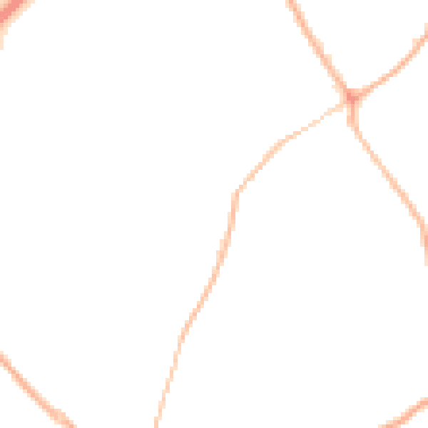 Night-time road noise heatmap for S63 6GA