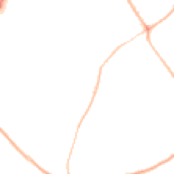 Night-time road noise heatmap for S63 6GE