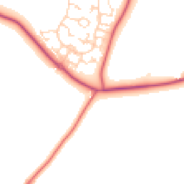 Daytime road noise heatmap for S63 6HA