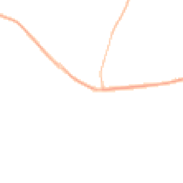 Night-time road noise heatmap for S63 6HA