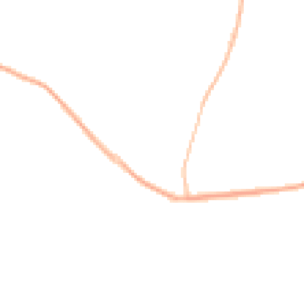Night-time road noise heatmap for S63 6LP