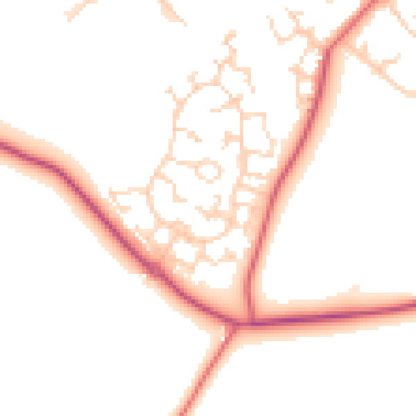 Daytime road noise heatmap for S63 6LR