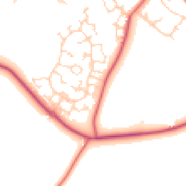 Daytime road noise heatmap for S63 6LS