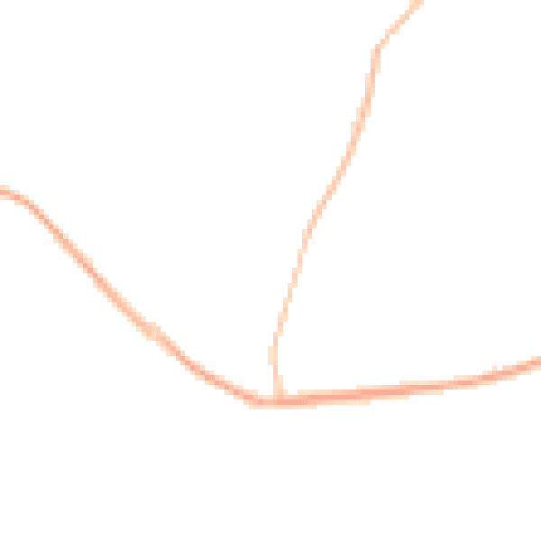 Night-time road noise heatmap for S63 6LS