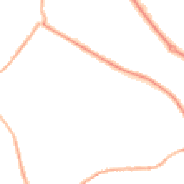 Night-time road noise heatmap for S63 6PA