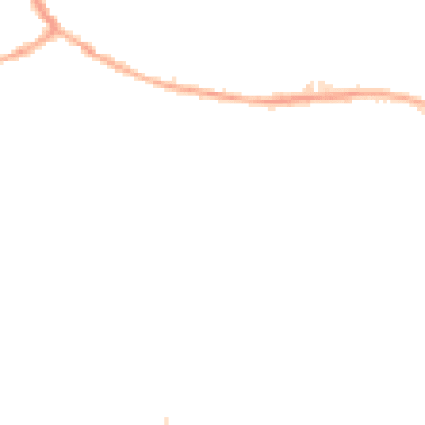 Night-time road noise heatmap for S63 6SD