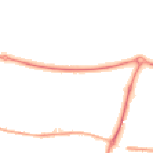 Night-time road noise heatmap for S63 7EH