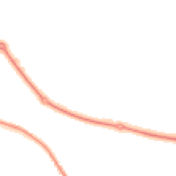 Night-time road noise heatmap for S63 7FJ