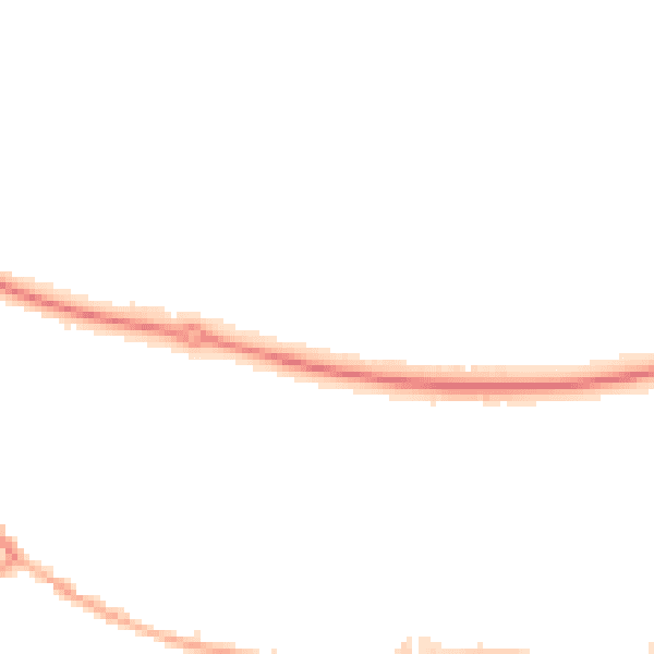 Night-time road noise heatmap for S63 7GT