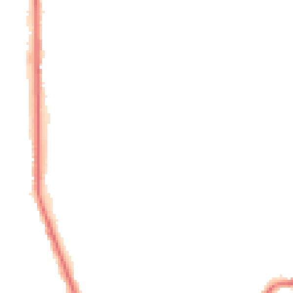 Night-time road noise heatmap for S63 7JU