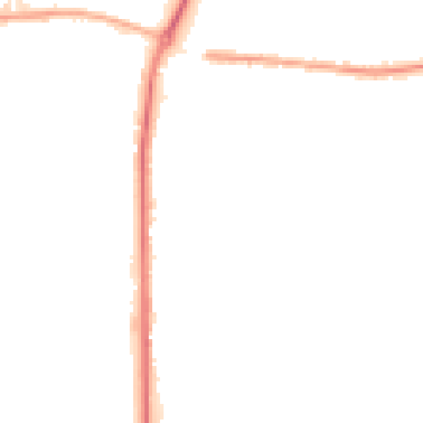 Night-time road noise heatmap for S63 7NQ
