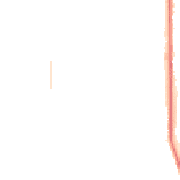 Night-time road noise heatmap for S63 7SG
