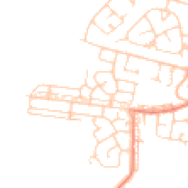 Daytime road noise heatmap for S63 8DS