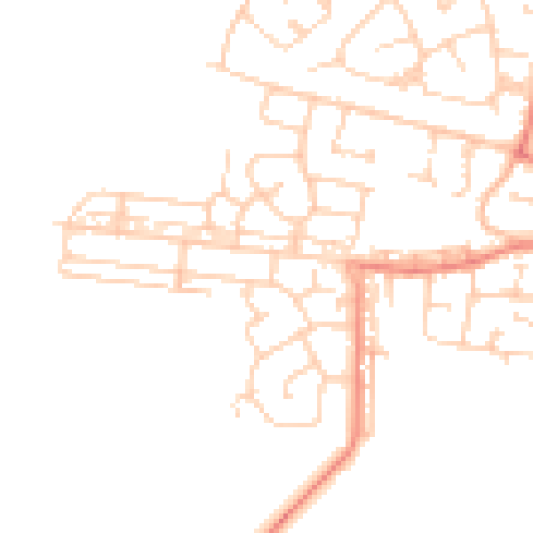 Daytime road noise heatmap for S63 8EG