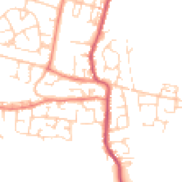 Daytime road noise heatmap for S63 8FL