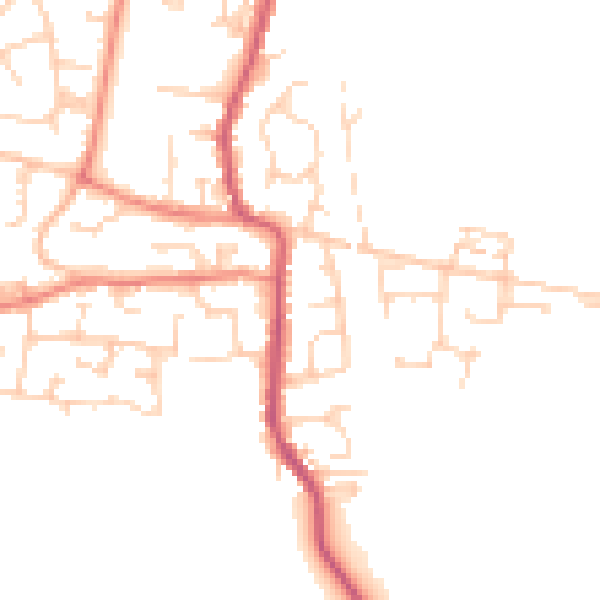 Daytime road noise heatmap for S63 8JL