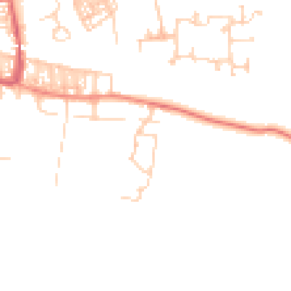 Daytime road noise heatmap for S63 9FH