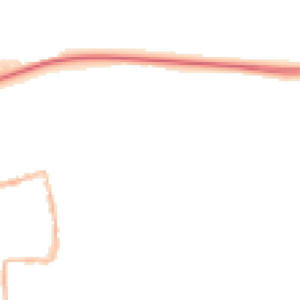 Night-time road noise heatmap for S63 9HZ