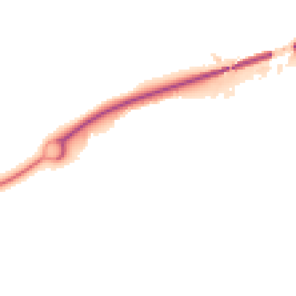 Night-time road noise heatmap for S63 9LG