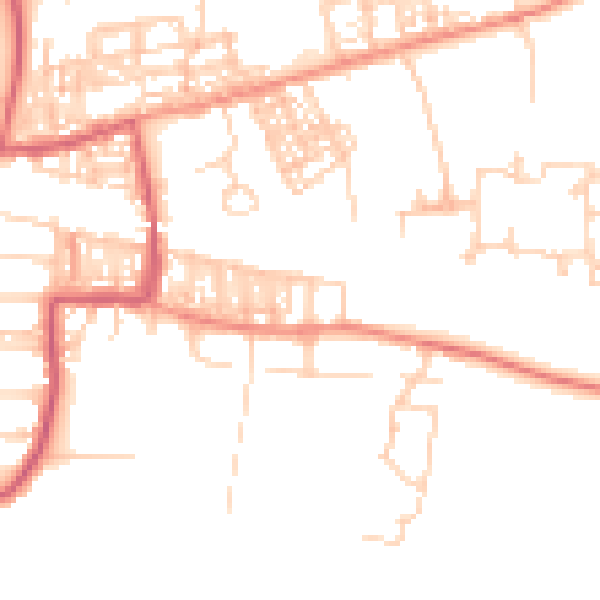 Daytime road noise heatmap for S63 9NS