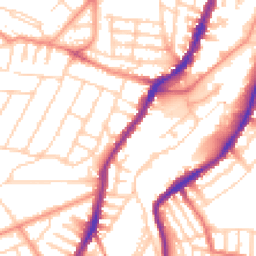 Daytime road noise heatmap for S7 1AD