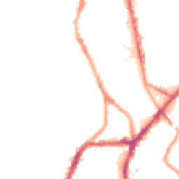 Night-time road noise heatmap for S7 1BE