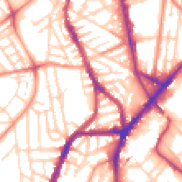 Daytime road noise heatmap for S7 1BJ