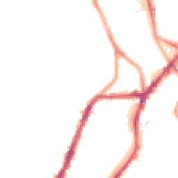 Night-time road noise heatmap for S7 1BT