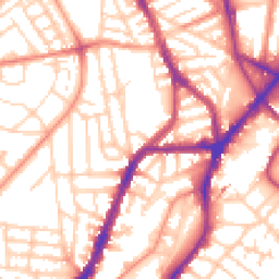Daytime road noise heatmap for S7 1BU