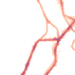 Night-time road noise heatmap for S7 1BU
